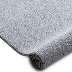 Teppichboden VELVET MICRO grau 90 eben, glatt, einfarbig
