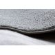 Fitted carpet VELVET MICRO grey 90 plain, flat, one colour