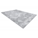 Teppe Strukturell SIERRA G5011 Flatvevd grå / svart - geometriske, diamanter