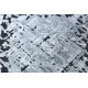 Koberec Strukturální SIERRA G6038 ploché tkaní šedá - růžice