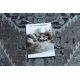 Teppich Strukturell SIERRA G6038 flach gewebt grau - Rosette