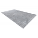 Koberec Štrukturálny SIERRA G5013 ploché tkanie sivá - zigzag, ethnic 