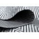 Carpet Structural SIERRA G5013 Flat woven grey - zigzag, ethnic