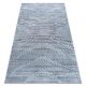Koberec Štrukturálny SIERRA G5013 ploché tkanie modrá - zigzag, ethnic 