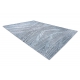 Koberec Strukturální SIERRA G5013 ploché tkaní modrý - zigzag, ethnic 