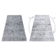 Tappeto Structural SIERRA G6042 tessuto piatto grigio - geometrico, etnica