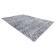 Teppe Strukturell SIERRA G6042 Flatvevd grå - geometriske, etnisk