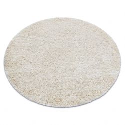 Alfombra SHAGGY NARIN círculo P901 crema