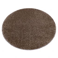 Alfombra SHAGGY NARIN círculo P901 beige / oro
