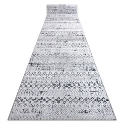 Běhoun Strukturální SIERRA G6042 ploché tkaní šedá / modrý - geometrický, etnický 