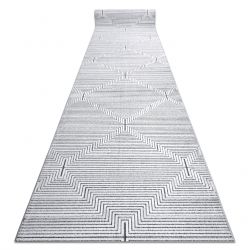 Passatoia Structural SIERRA G5018 tessuto piatto grig - strisce, quadriio