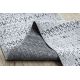 Běhoun Strukturální SIERRA G6042 ploché tkaní šedá - geometrický, etnický 