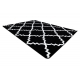 Carpet SKETCH - F343 black/cream trellis