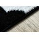 Carpet SKETCH - F343 black/cream trellis