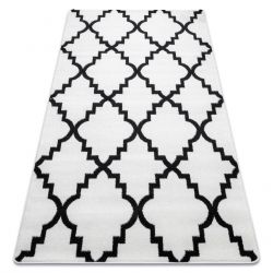 Carpet SKETCH - F343 cream/black trellis
