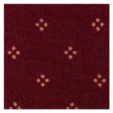 Fitted carpet CHAMBORD 017 dark red
