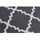 Carpet SKETCH - F343 grey /white trellis