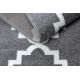 Carpet SKETCH - F343 grey /white trellis