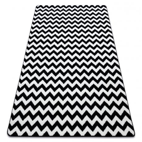 Carpet SKETCH - F561 cream/black - Zigzag