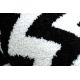 Sketch szőnyeg - F561 krém/fekete- Cikcakk