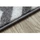 Carpet SKETCH - F561 grey/white - Zigzag