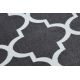 Tappeto SKETCH - F730 grigio/bianco marocco trifoglio trellis