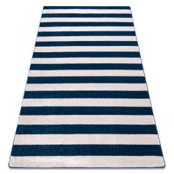 Carpet SKETCH - F758 blue/white - Striped