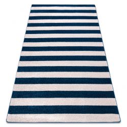 Teppich SKETCH - F758 blau/weiß - Gestreift