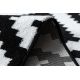 Carpet SKETCH - F998 cream/black - Squares