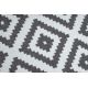 Carpet SKETCH - F998 cream/grey - Squares