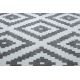 Carpet SKETCH - F998 cream/grey - Squares