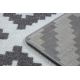 Teppich SKETCH - F998 creme/grau - Quadrate