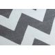 Tæppe SKETCH - FA66 grå/hvid - Zigzag