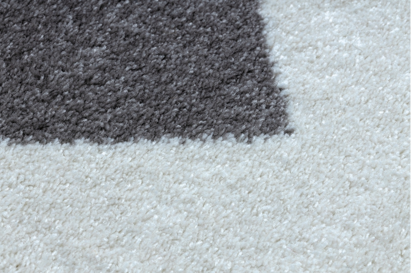 Carpet SKETCH FA66 grey/white Zigzag Design