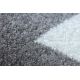 Carpet SKETCH - FA66 grey/white - Zigzag