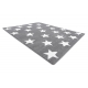 Килим SKETCH – FA68 сиво/сметана – звезди
