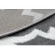 Carpet SKETCH circle - F343 grey /white trellis