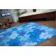 Detský koberec PUZZLE modrá
