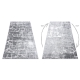 Modern MEFE matta 6184 Paving brick - structural två nivåer av hudna svart grå 