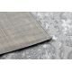 сучасний MEFE килим 6184 Мощення цегла - Structural два рівні флісу темно-сірий