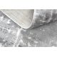 Tappeto MEFE moderne 8722 Linee vintage - Structural due livelli di pile grigio / bianca