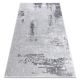 Moderní MEFE koberec 8731 Vintage - Strukturální, dvě úrovně rouna šedá