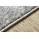 Moderní MEFE koberec 8731 Vintage - Strukturální, dvě úrovně rouna šedá