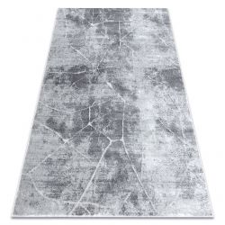 Modern MEFE carpet 2783 Marble - structural two levels of fleece grey 