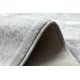 Moderní MEFE koberec 2783 Mramor - Strukturální, dvě úrovně rouna šedá