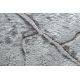 сучасний MEFE килим 2784 Дерево - Structural два рівні флісу сірий