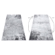 Modern MEFE carpet 6182 Concrete - structural two levels of fleece grey 