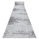 Alfombra de pasillo Structural MEFE 6182 dos niveles de vellón gris 