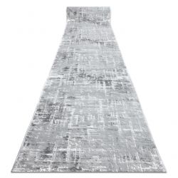 MEFE futó szőnyeg Structural 8722 két szintű gyapjú szürke / fehér