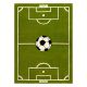 Tappeto PILLY 4765 - verde CAMPO PALLONE